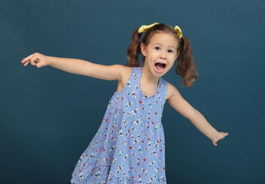 Modeling portfolio packages for kids