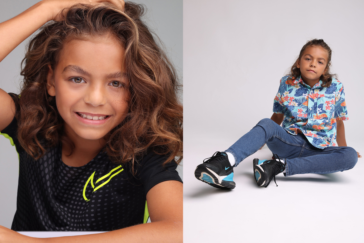 Kids Model Photoshoot Dubai Studio Portfolio