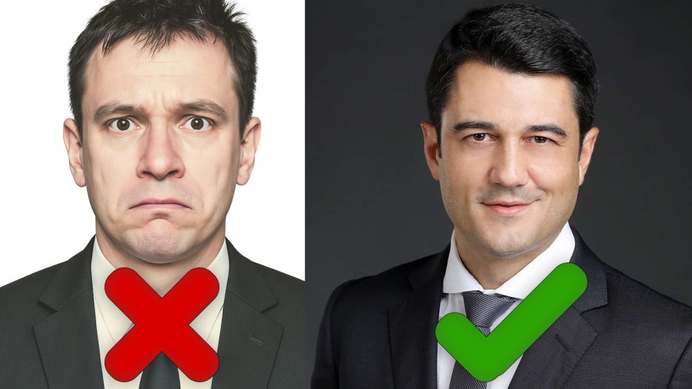 How to Spot a Good vs. Bad Headshot